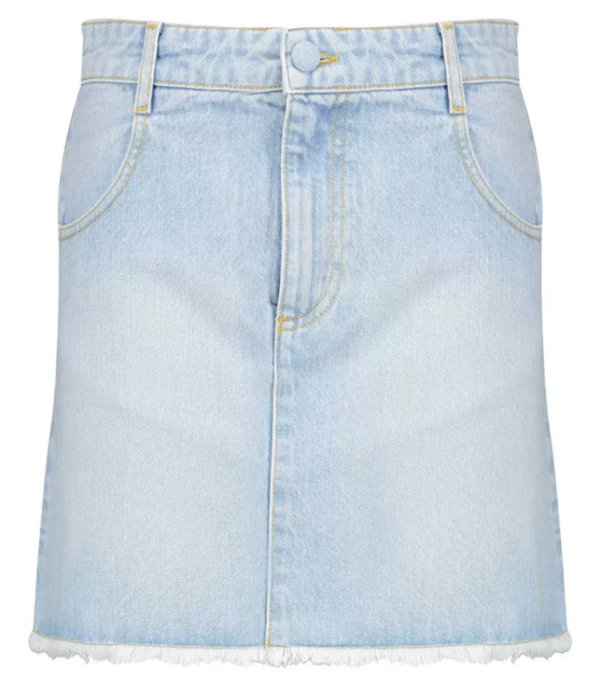 Femme HAPPY HAUS Mini Jupe En Jean Light Blue