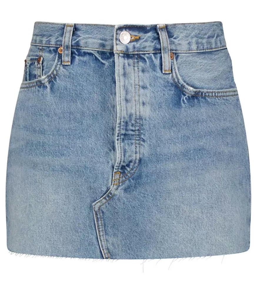 Femme RE/DONE Mini-Jupe En Jean 90S