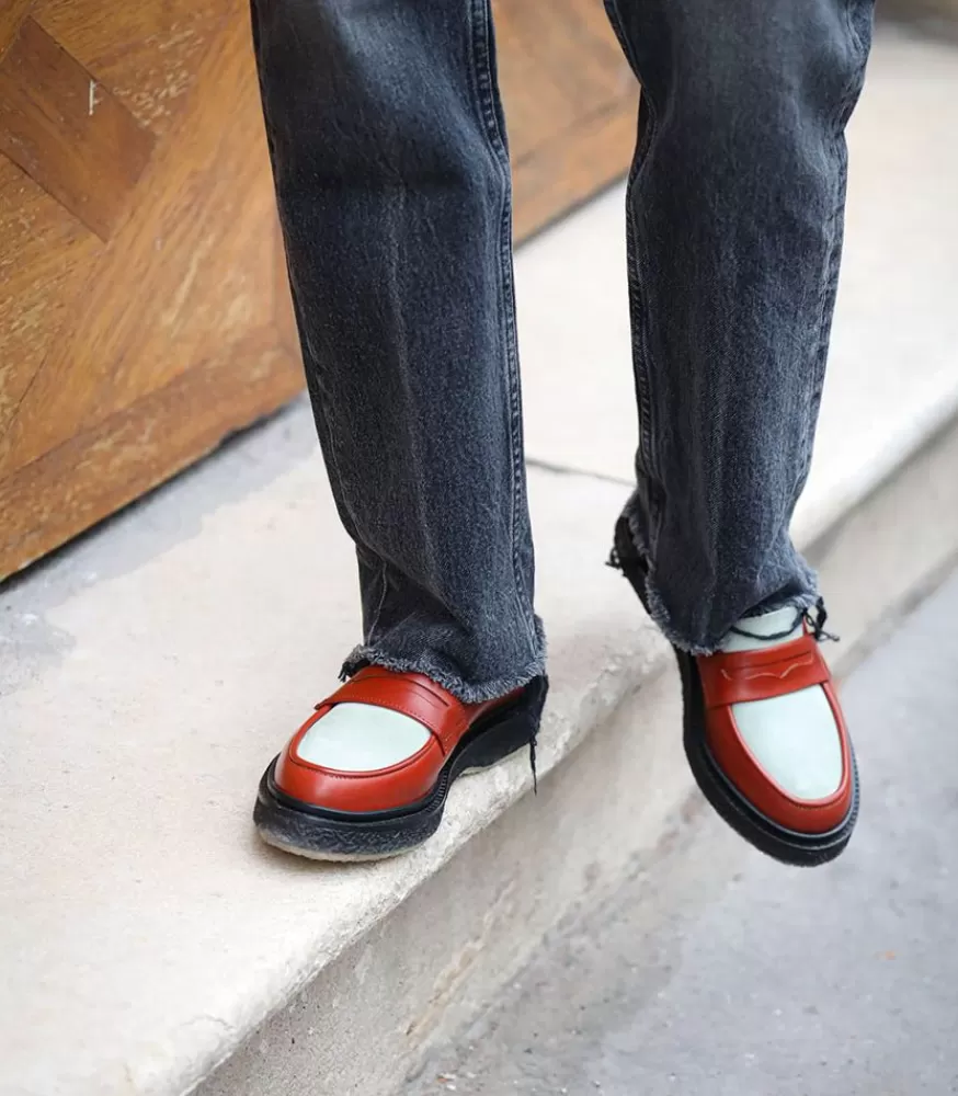 Femme ADIEU Mocassins En Cuir Classic Type 5