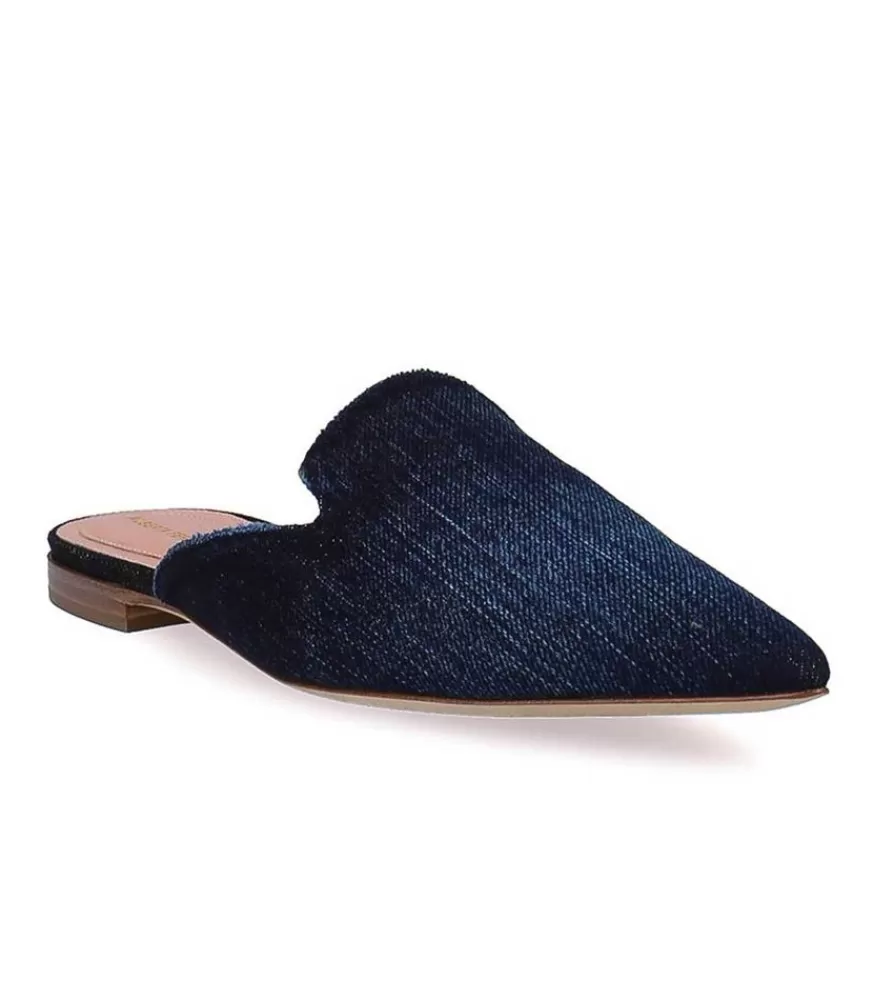 Femme Alberta Ferretti Mule En Denim