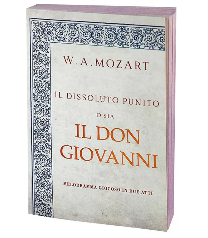 Slow Design Mute Book Pocket "Don Giovanni"