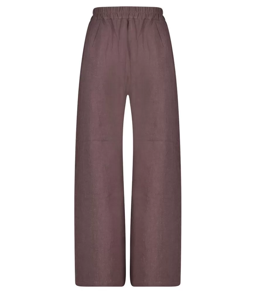 Femme La Treille Maison Ensoleillée Pantalon Alba Chocolat