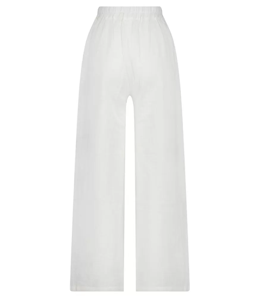 Femme La Treille Maison Ensoleillée Pantalon Alba Naturel