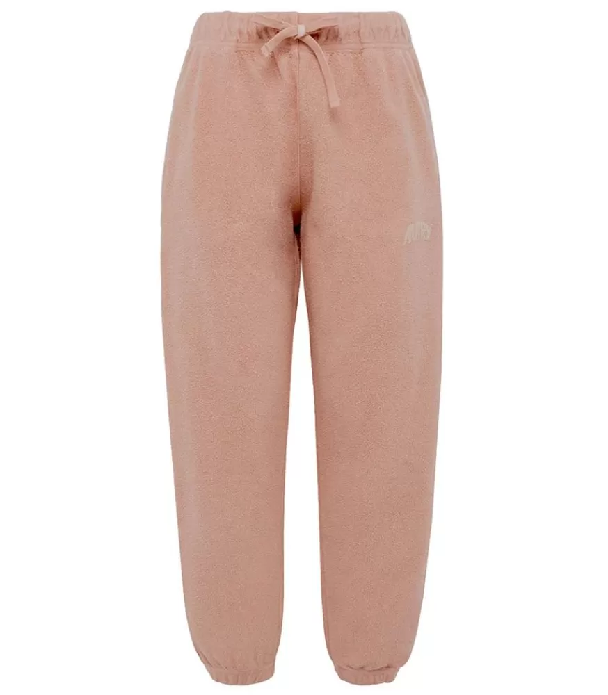 Femme Autry Pantalon Amour Rose