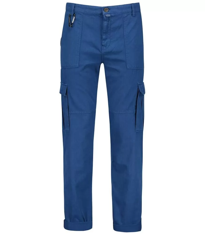 Homme Reiko Pantalon Cargo Homme Fred Navy