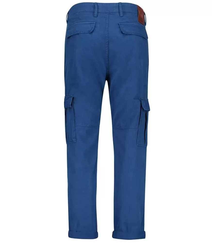 Homme Reiko Pantalon Cargo Homme Fred Navy