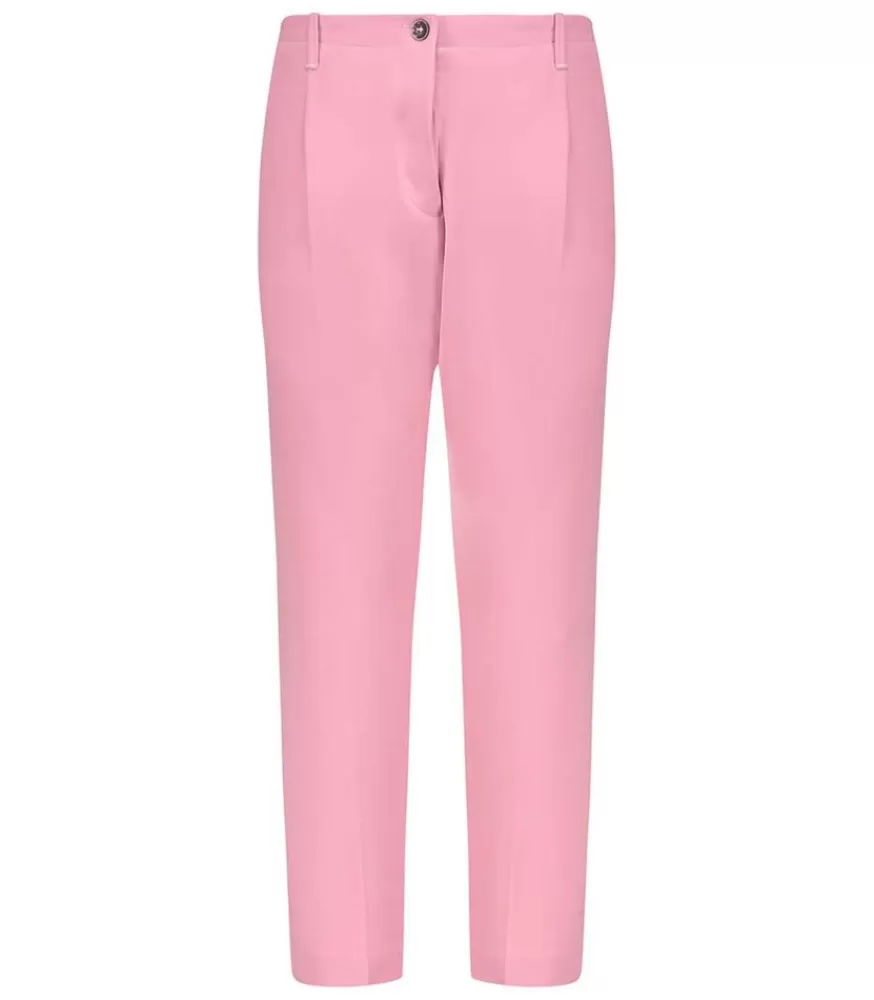 Femme Nine in the Morning Pantalon De Costume Rose Fold Gaby