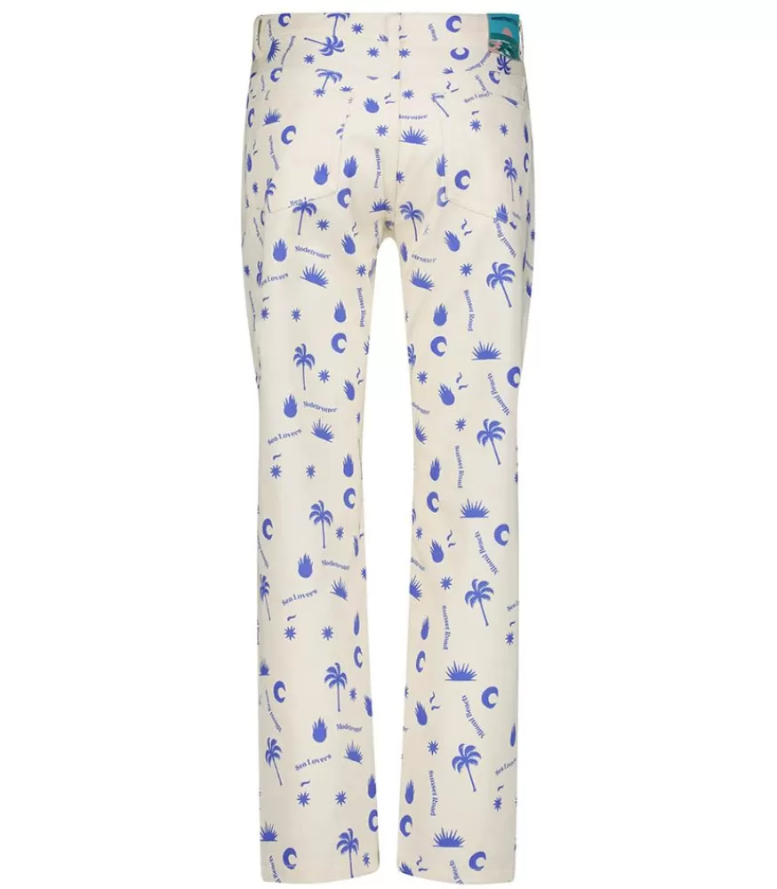 Femme Modetrotter Pantalon Elias Sea Motifs