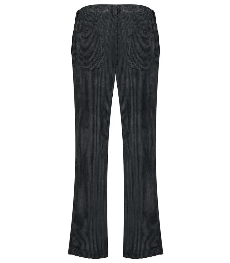 Femme Jane de Boy Pantalon En Velours Cotele Funky Loose Caviar