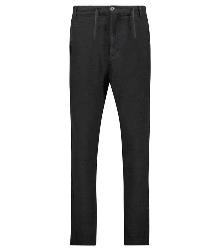 Homme Daub Pantalon Homme Front Pockets Black