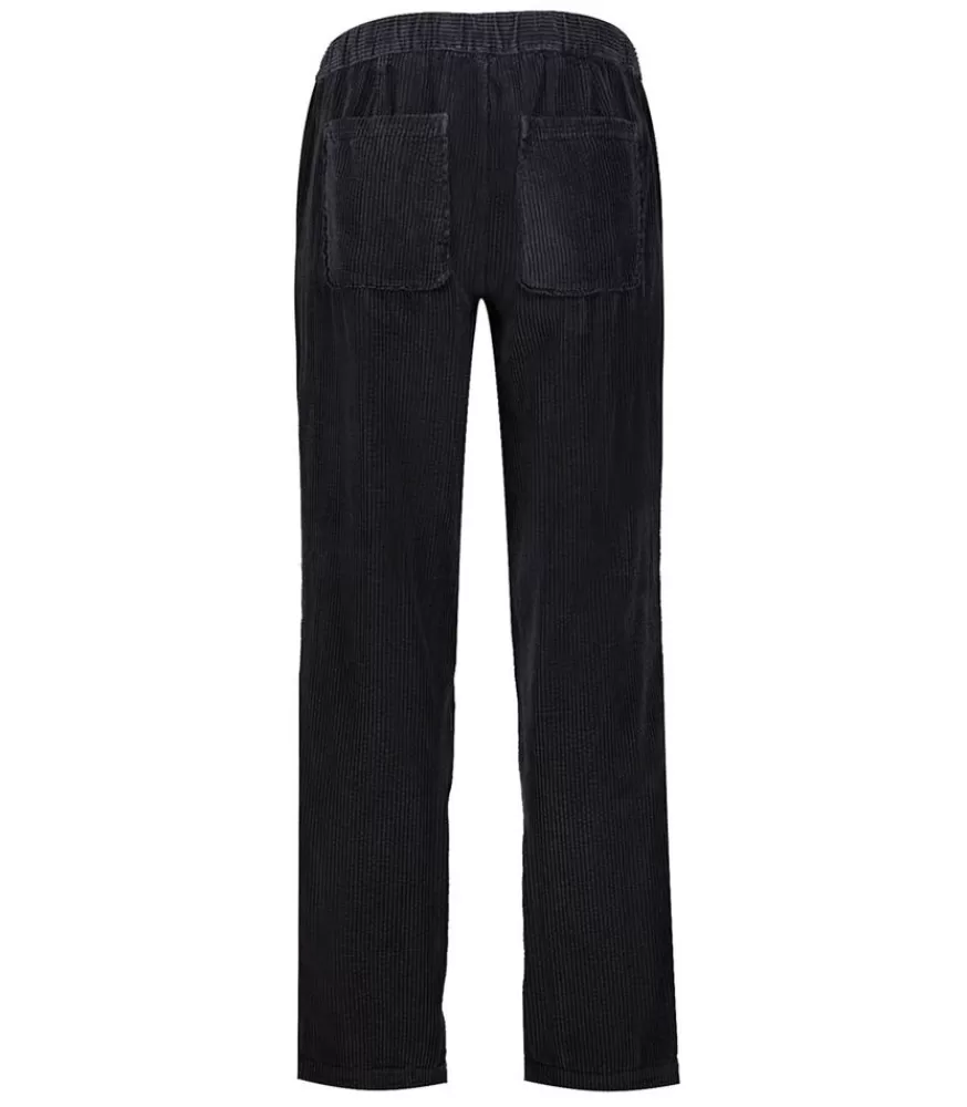 Homme American Vintage Pantalon Homme Padow Velours Cotele Carbone Vintage