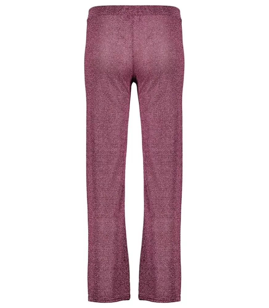 Femme GOLDA Pantalon Lurex Large Pink