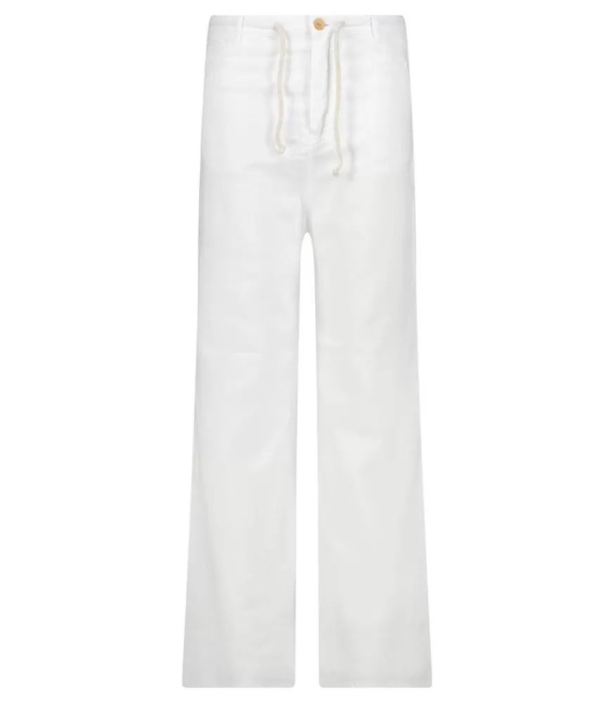 Femme HAPPY HAUS Pantalon Oversize Blanc