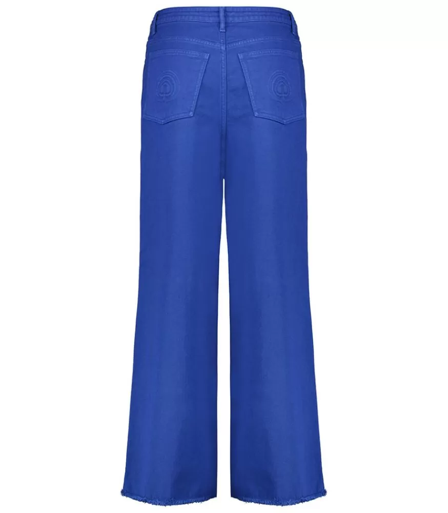 Femme HAPPY HAUS Pantalon Oversize Bleu Klein