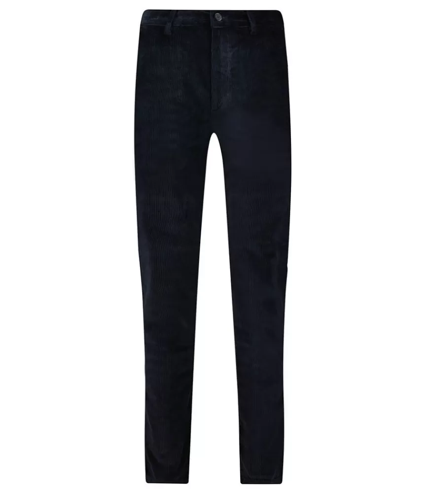 Homme NN07 Pantalon Pour Homme Karl En Velours Navy Blue