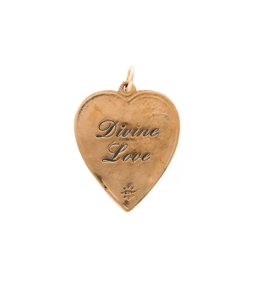 Femme Catherine Michiels Pendentif Divine Love Bronze