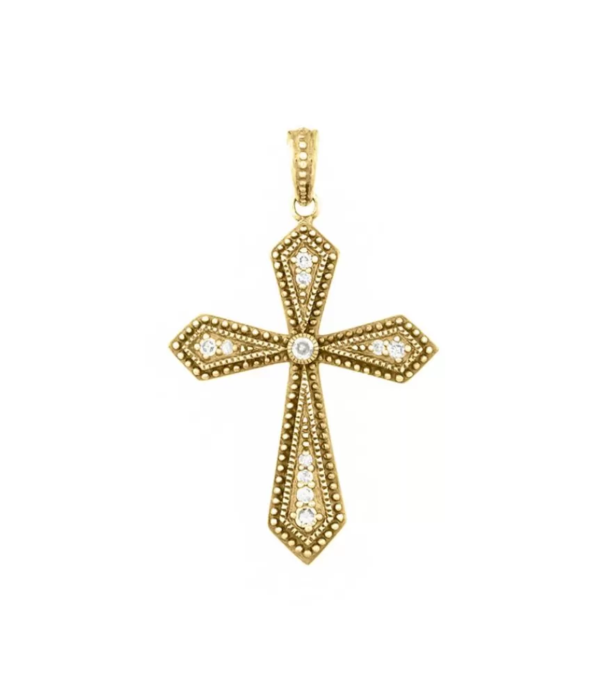 Femme De Jaegher Pendentif Ray Of Light Jaune Vermeil