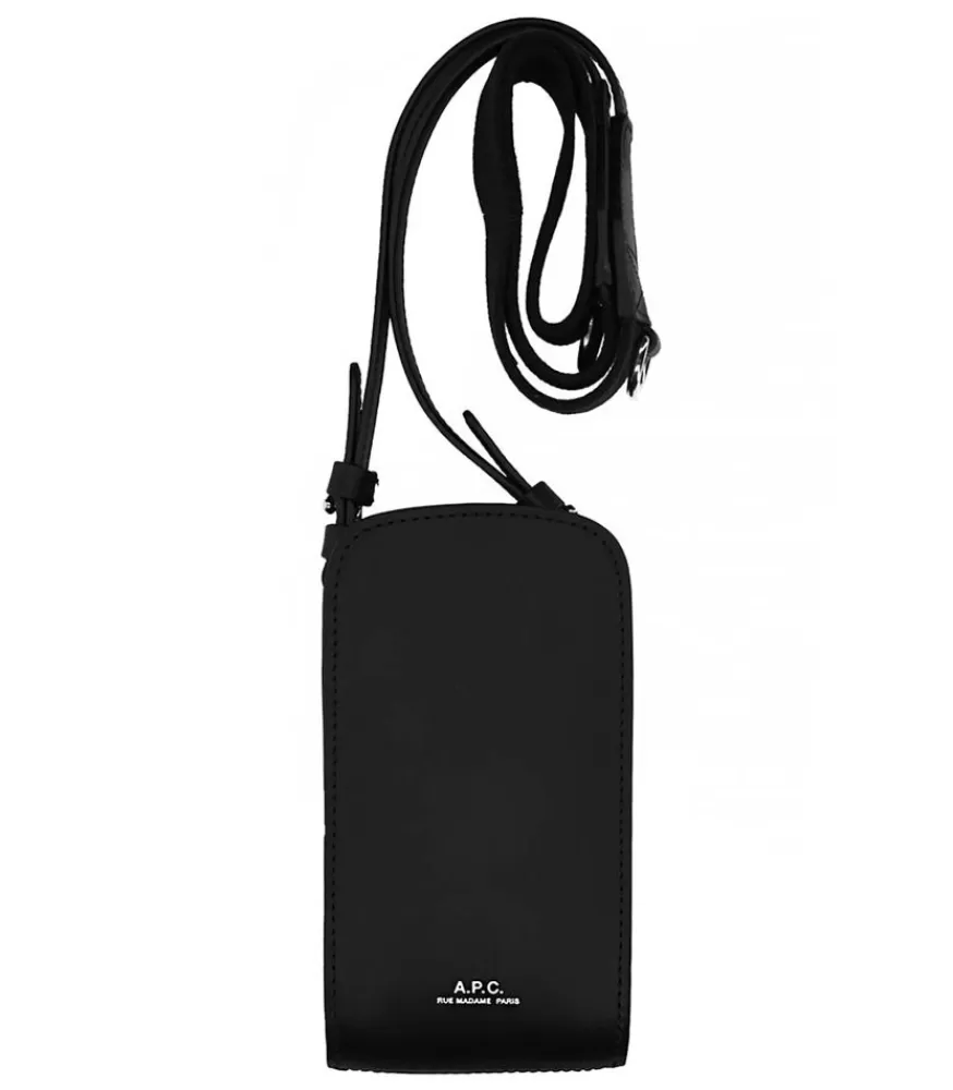 Femme A.P.C. Pochette Crossbody Pouch James Noir