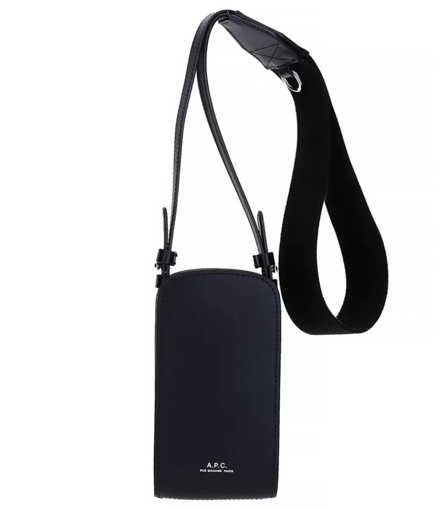 Femme A.P.C. Pochette Crossbody Pouch James Noir