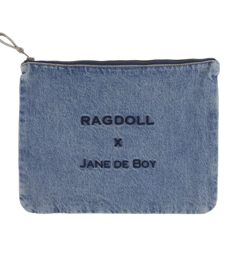 Femme Ragdoll LA Pochette Denim X Jane De Boy