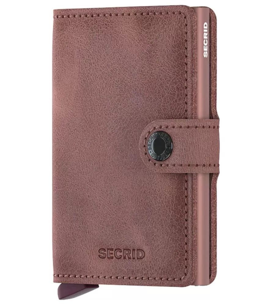 Femme Secrid Porte-Carte Miniwallet Vintage Mauve
