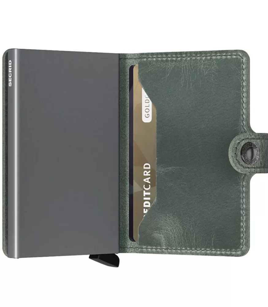 Femme Secrid Porte-Carte Miniwallet Vintage Sage
