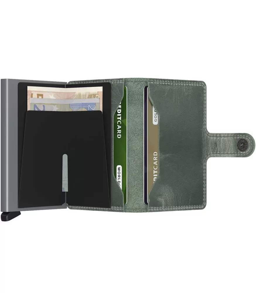 Femme Secrid Porte-Carte Miniwallet Vintage Sage