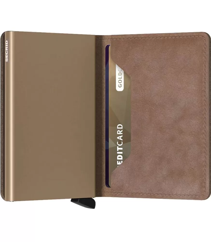 Femme Secrid Porte-Carte Slimwallet Vintage Taupe