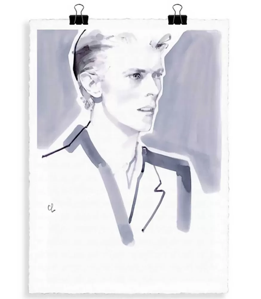 Image Republic Portrait B4 David Bowie 56 X 76 Cm