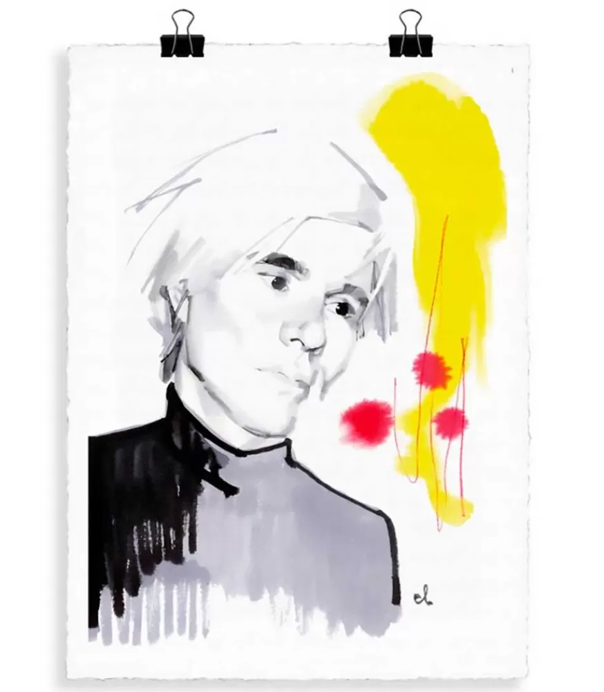 Image Republic Portrait W1 Andy Warhol 56 X 76 Cm