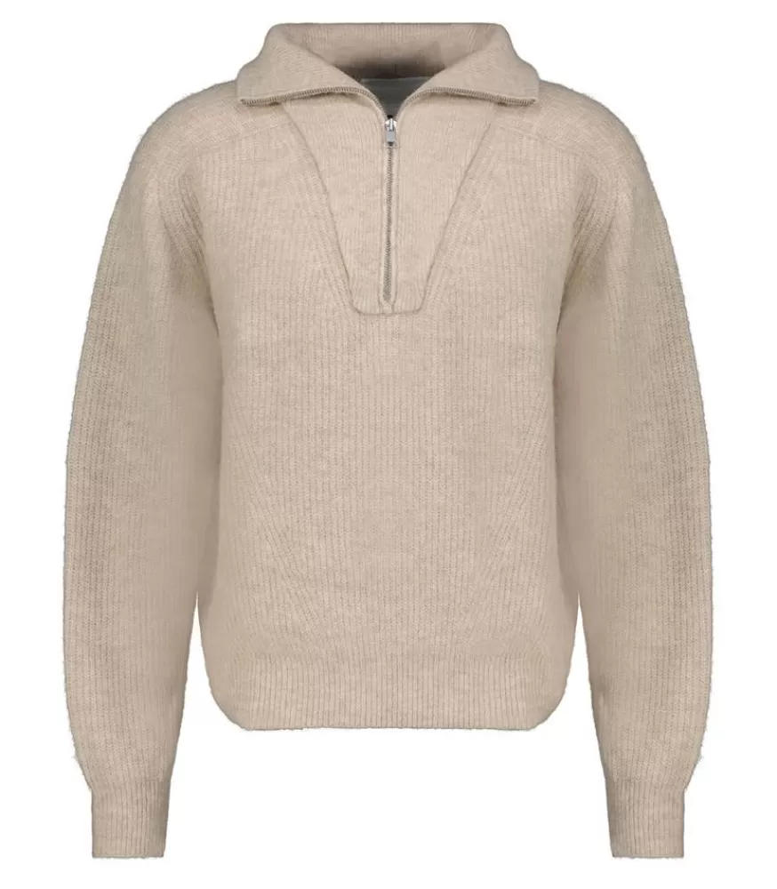 Femme Marant Pull En Laine Bryson Light Beige