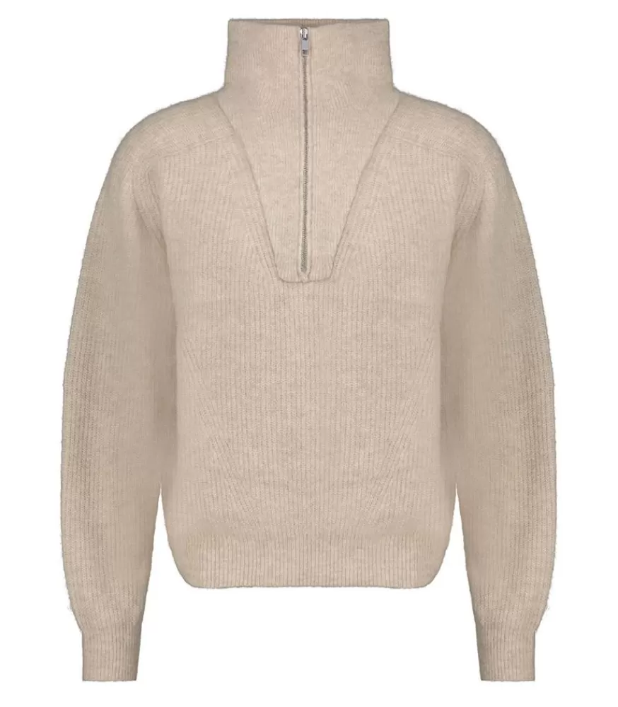 Femme Marant Pull En Laine Bryson Light Beige