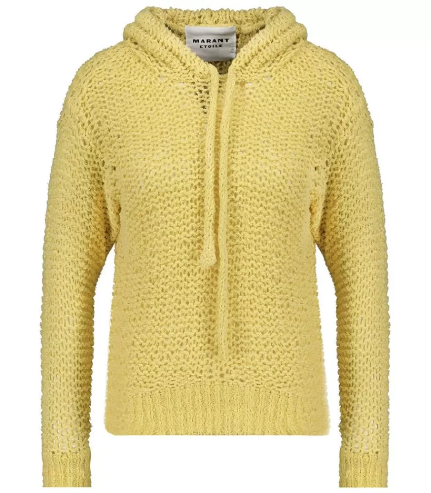 Femme Marant Étoile Pull Idony A Capuche Yellow