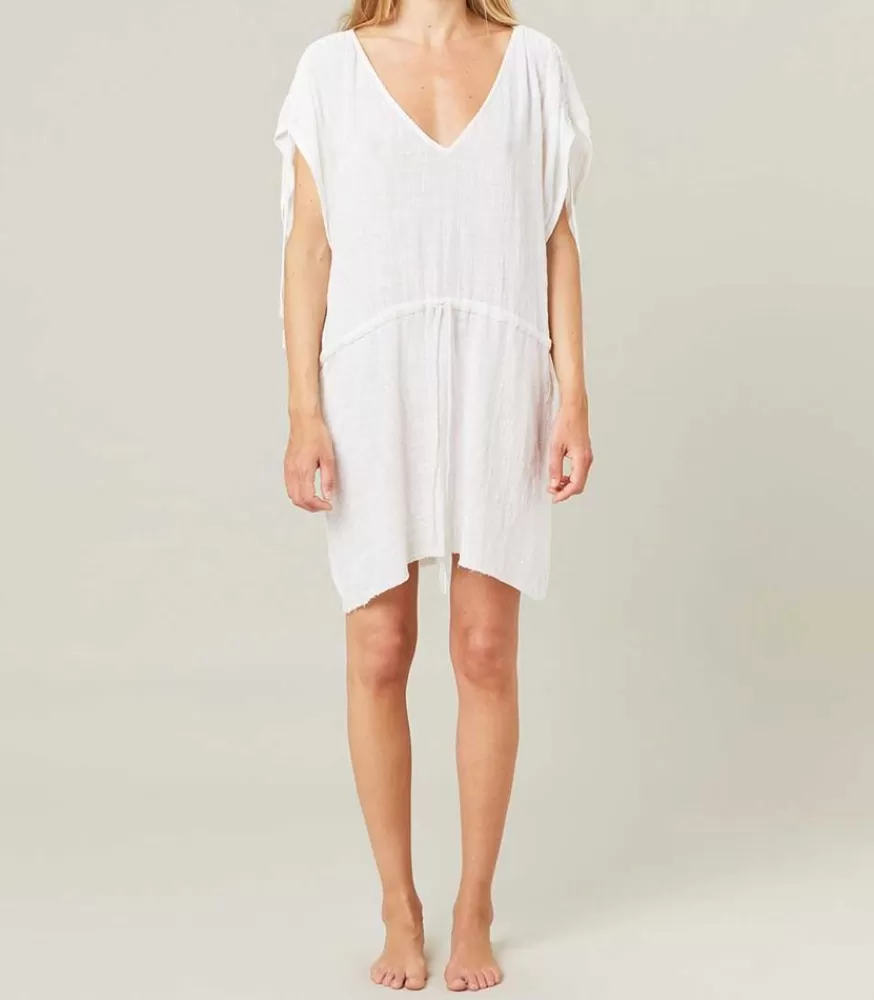 Femme Maison Saint Julien Robe Courte Alexandrie Blanche