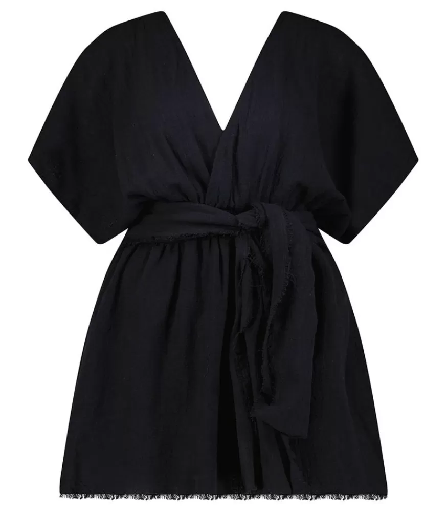 Femme Maison Saint Julien Robe Courte Empire Black