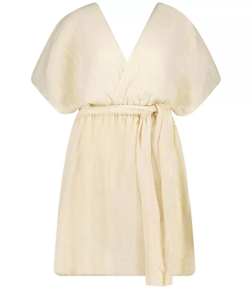 Femme Maison Saint Julien Robe Courte Empire Cream