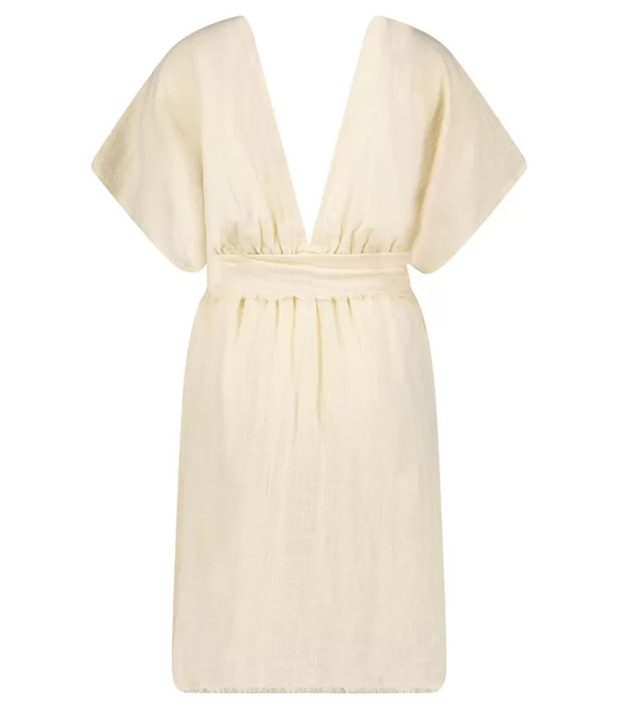 Femme Maison Saint Julien Robe Courte Empire Cream