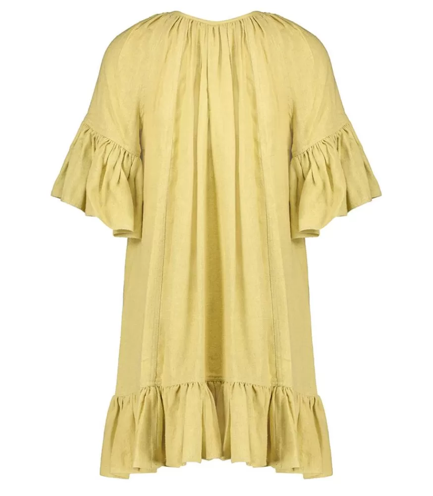 Femme Marant Étoile Robe Loane Yellow