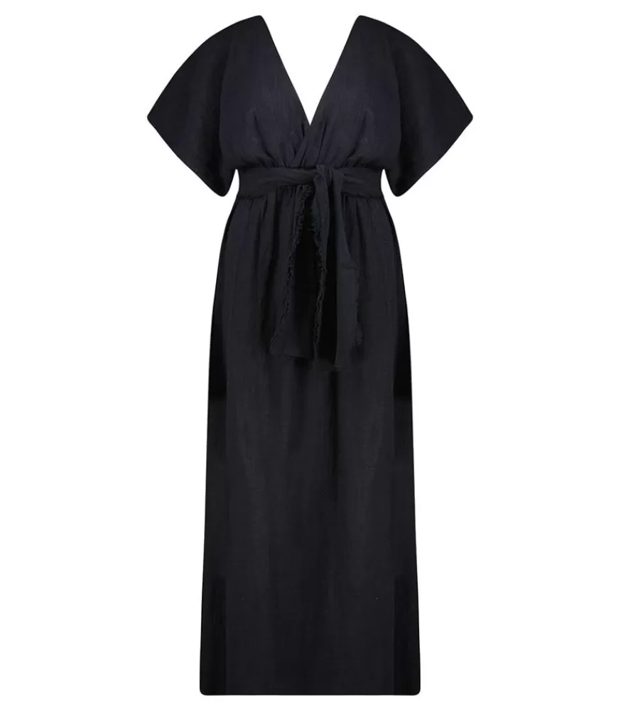 Femme Maison Saint Julien Robe Longue Empire Black