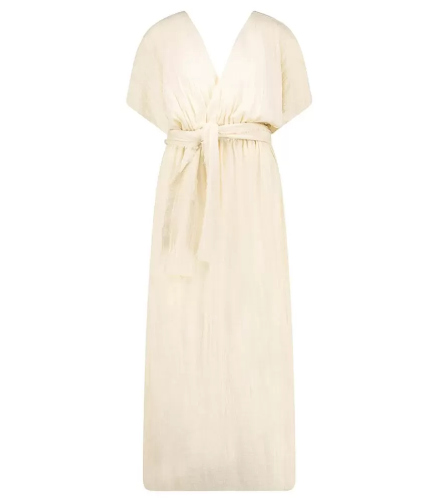 Femme Maison Saint Julien Robe Longue Empire Cream