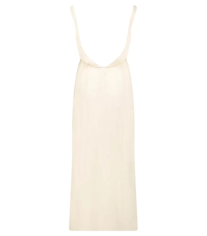 Femme Maison Saint Julien Robe Longue Palma De Mallorca Cream