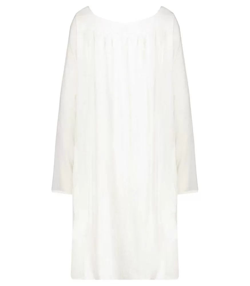 Femme Love and let dye Robe Salt Lake Off White