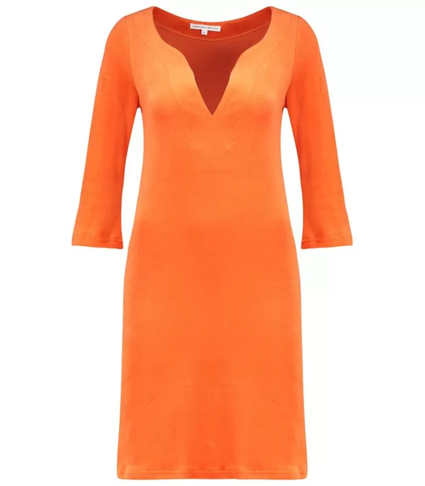 Femme Ma petite plage Robe Verushka Orange Mecanique X Jane De Boy