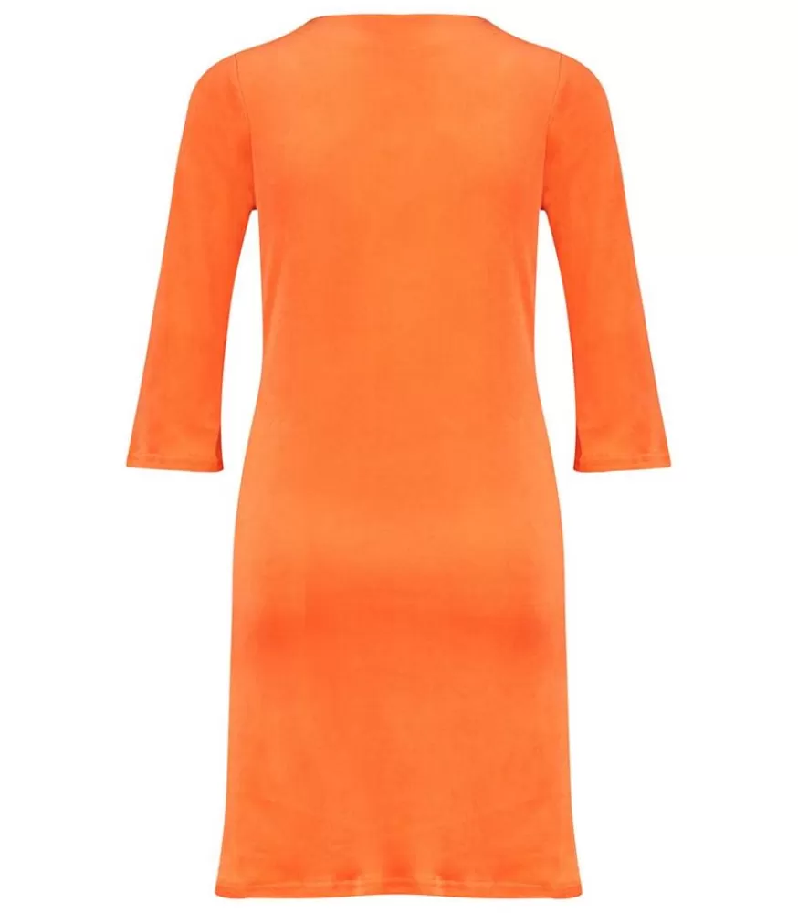 Femme Ma petite plage Robe Verushka Orange Mecanique X Jane De Boy