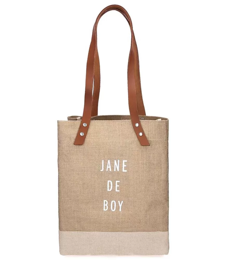 Femme Apolis Sac Equitable Wine Bag Jane De Boy Natural