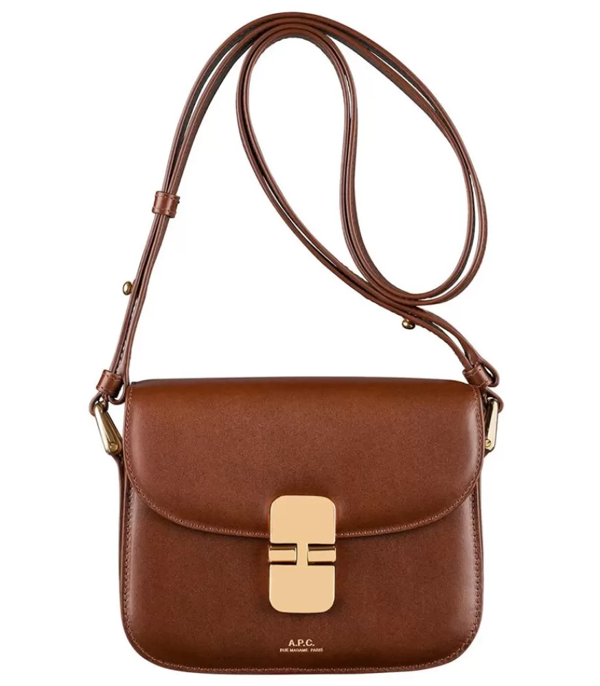 Femme A.P.C. Sac Grace Mini Noisette