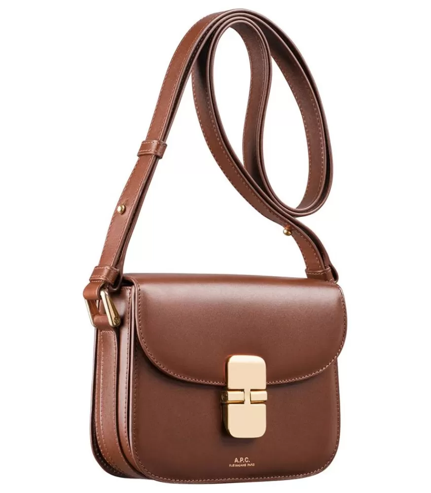 Femme A.P.C. Sac Grace Mini Noisette