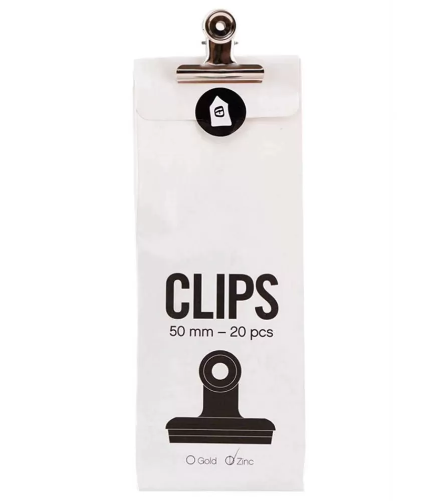 Monograph Sachet De 20 Clips Noirs