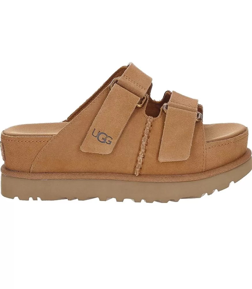 Femme UGG® Sandales A Plateforme Goldenstar Chestnut