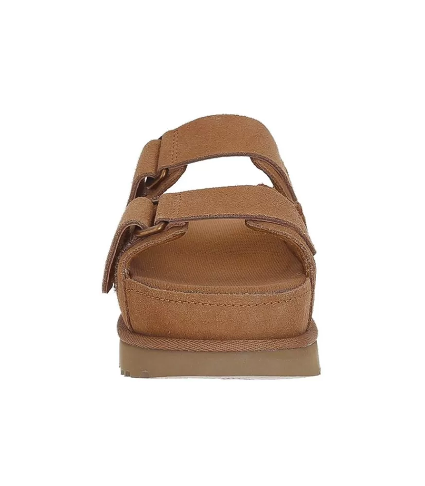 Femme UGG® Sandales A Plateforme Goldenstar Chestnut